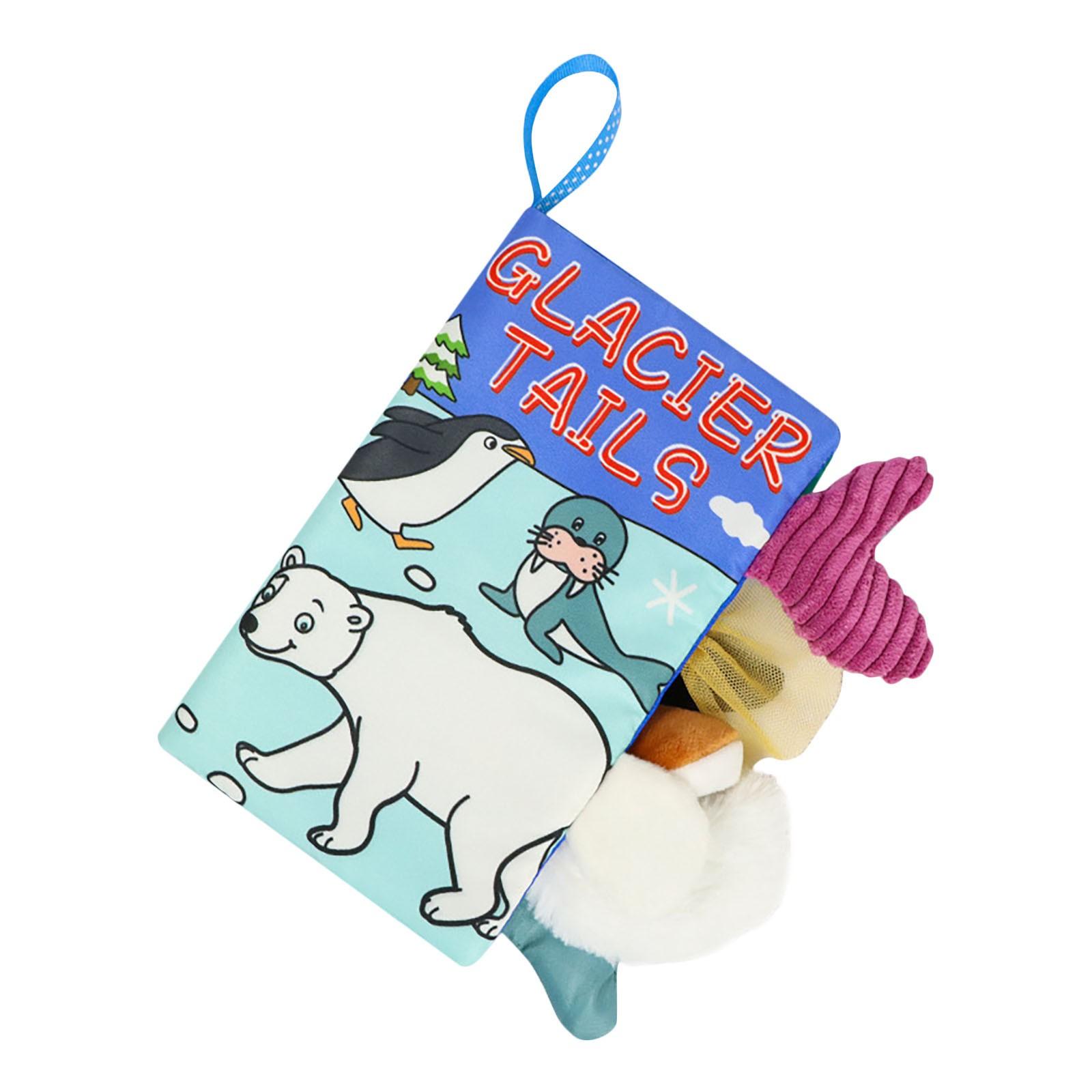 

Baby Books Toys, Tou-ch And Feel Crinkle Cloth Books For Babies, Infants & Toddler, Early Development Interactive Car & Stroller Soft Toys One Size