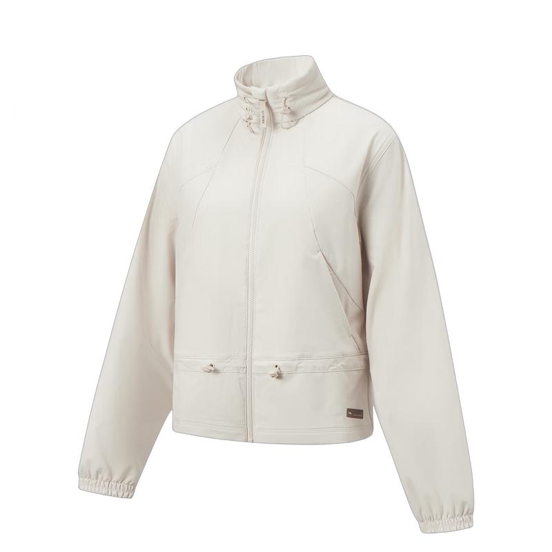 

Li-Ning Women s Water-Repellent Fleece-Lined Windbreaker Jacket AFDW396 M