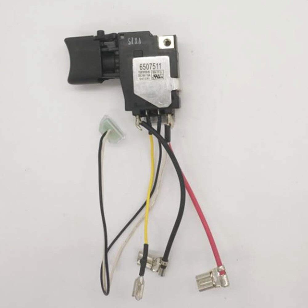 Replacement Spare Parts for Makita 650751-1 Switch 18V DTD152RFE 6507511 Wire Easy Installation