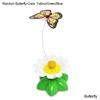 Interactive Cat Toys USB Electric Intelligent Rolling Ball Toy Cats Pet Silicone Automatic Rotate Mouse Tail Kitten Teaser Stick