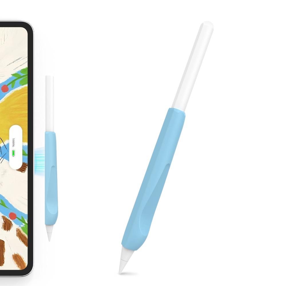 Silicone Pen Grip Flexible Pen Sleeve Touch Pen Protective Cover for Apple Pencil Pro/2 Generation