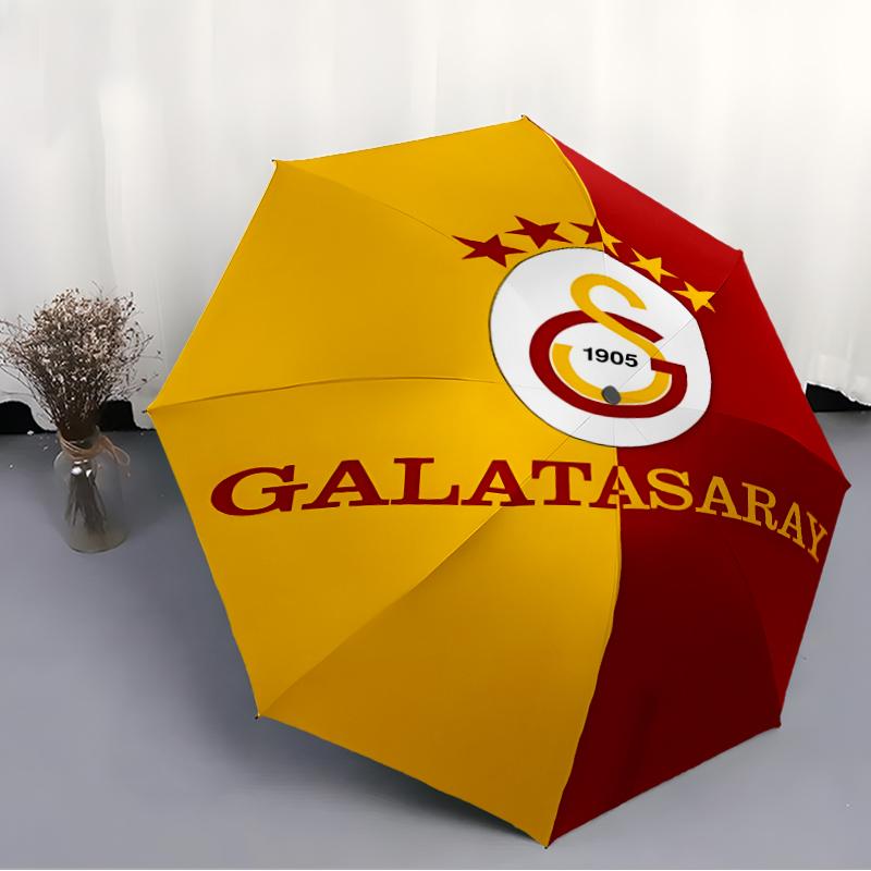1pc Football Team (28) Umbrella, Sun Protection, And UV Shielding. It Has Eight Sturdy Ribs for Outdoor Use And Perfect Gift
