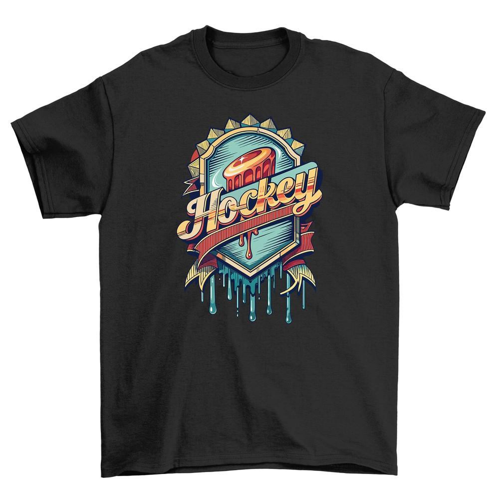 Retro_64 Hockey T-shirt - Level up your style game with this Vintage-Inspir ed Te