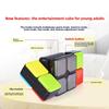 Electronic Handheld New Point Game Fidget Toys Logic Flip Slide 4 Game Modes Changeable Puzzle Magic Cube Music Toy