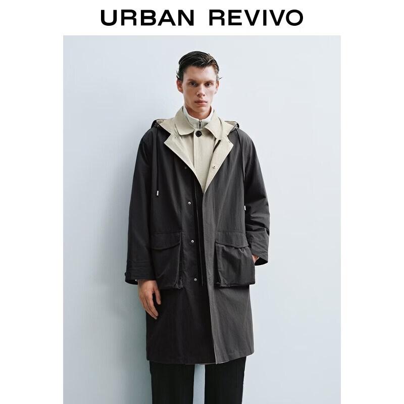 UR Men s Hooded Workwear Windbreaker L