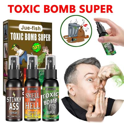Hot Selling Fart Spray Stink Bomb Prank Liquid for Joke Stinky Poop Hell Bomb Smell Practical Joke Toy for Friends Party