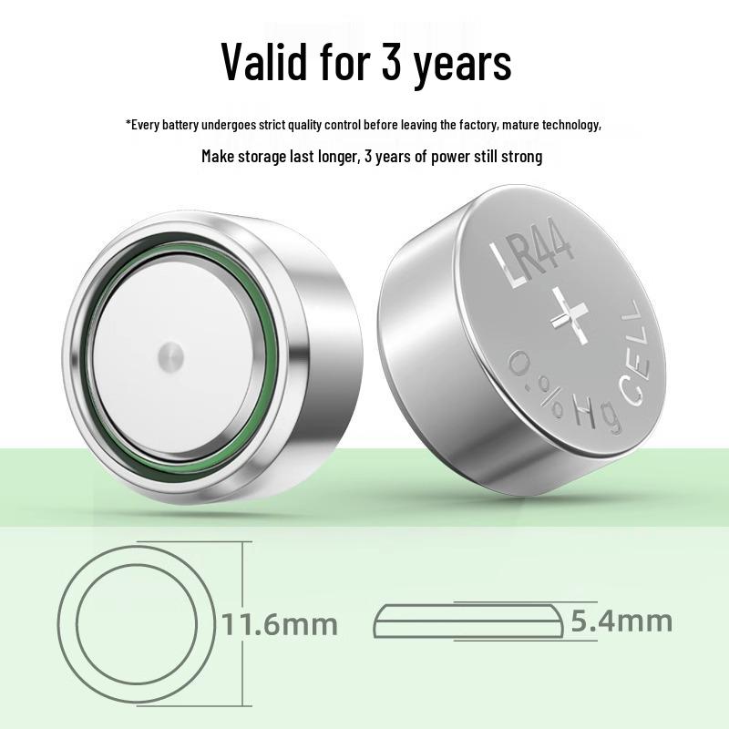 LR44 AG13 357A Button Batteries for Watches, Toys, Calculators & Electronics