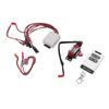 RC Car Winch Jst Plug 1/10 Scale RC Crawler Metal Winch Remote Controller with Receiver T Plug Conne