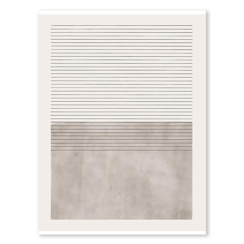 

2pcs Abstract Beige Gray Posters Print Pictures Nordic Minimalist Line Modern Living Room Wall Art Canvas Painting Home Deocr 21x30cm No Frame