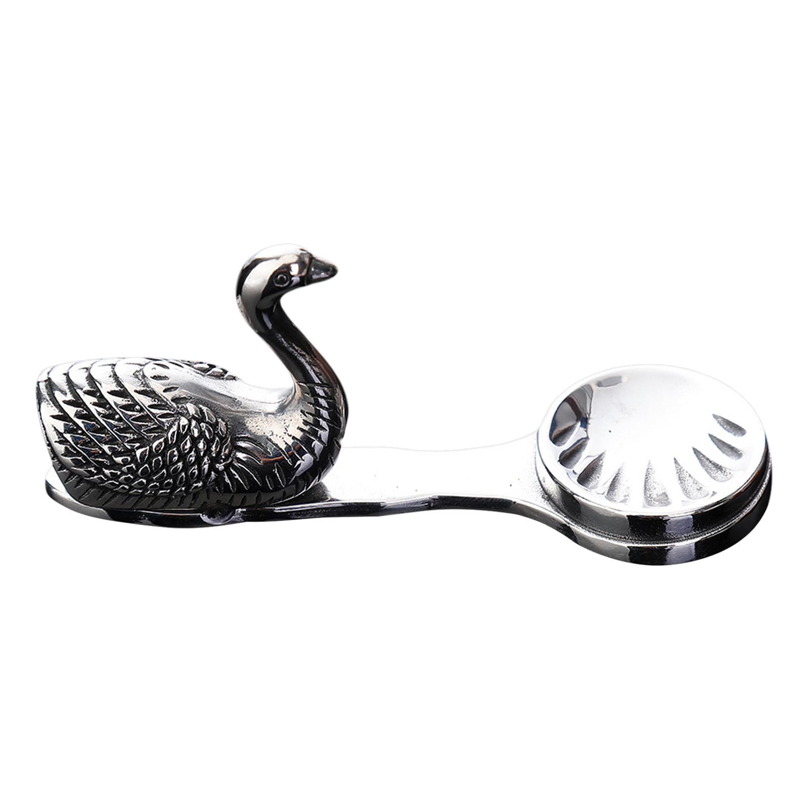 

Stainless Steel Swan Chopstick Holder Practical Decorative Dining Accessory for Restaurant Home Dining Table Kitchen Decor серебряный