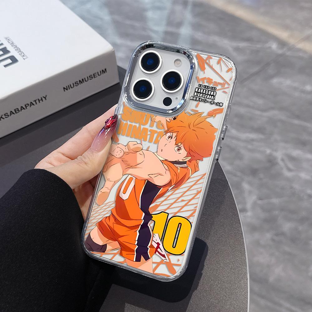 Heißer Anime Haikyuu Hinata Shoyo Handyhülle Für iPhone 17 Air 16 e 15 14 13 12 11 Pro Max Plus SE 2020 2022 Transparente Weiche Hülle