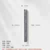 Creative Bright Chrome Single-Hole Wardrobe Cabinet Door Handle Small French Wine Drawer Pull for High-End Furniture