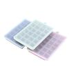 1Pc 24-Hole Silicone Ice Tray Square Box Auxiliary Food Puree Cheese Jelly Mold With Lid Bar Kitchen Cocktail Tools Ice Mold