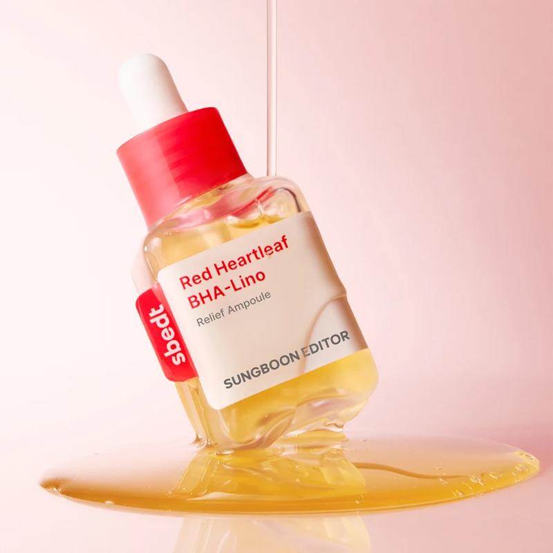 SUNGBOON EDITOR Red Heartleaf BHA-Lino Relief Ampoule 40ml