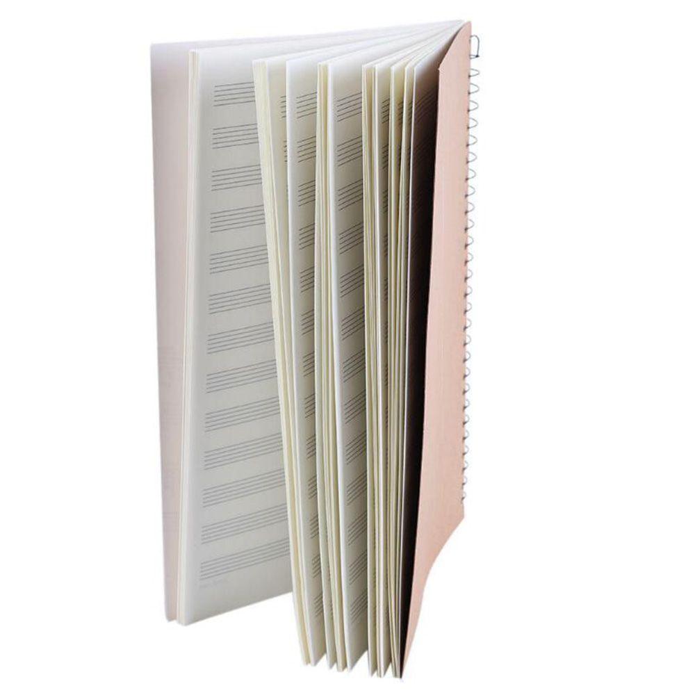 50 Pages Blank Sheet Professional for Music Writing Notebook Composer Staff Paper Musicians