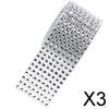 3x8 Rows Diamond Mesh Rhinestone Wrap Ribbon Wedding Party DIY Supplies