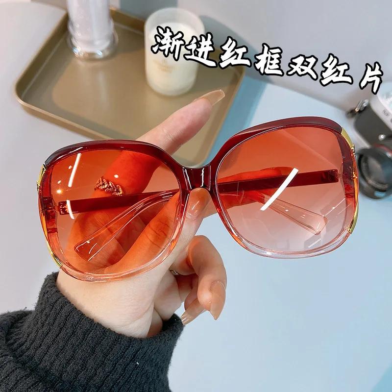 New Women's Oversized Sunglasses Women's Brand Designer Fashion Sun Glasses Outdoor Leisure Women Eyewear UV400