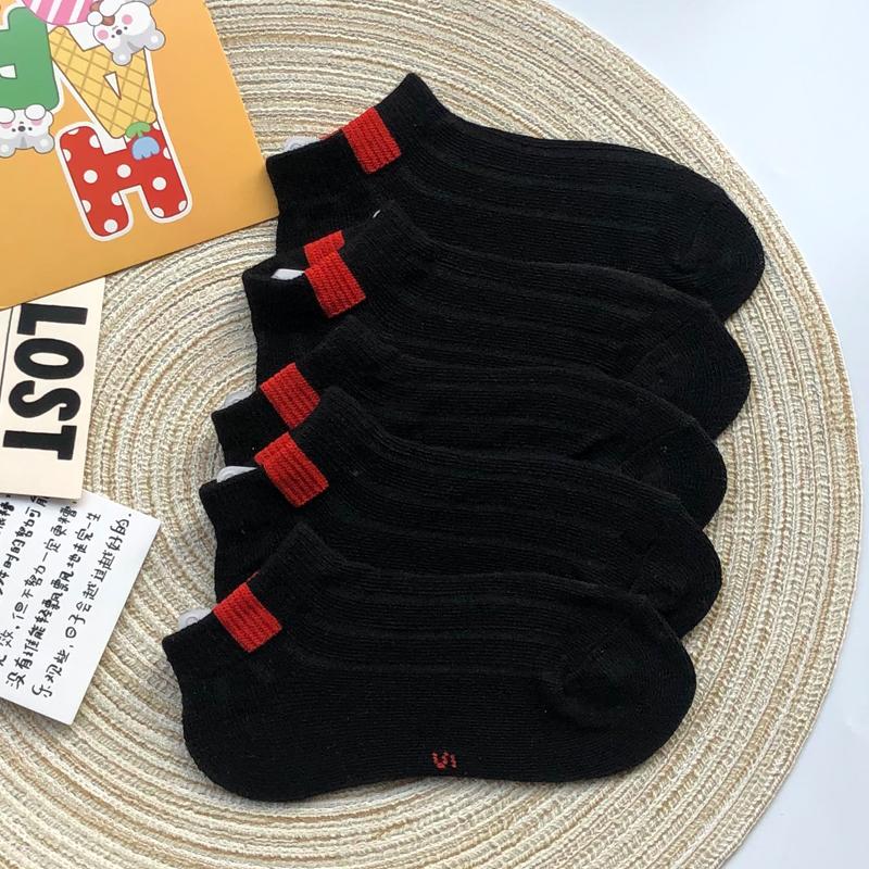 Summer White Mesh Children Cotton Socks Boys Girls Sports socks Spring Baby Skin-friendly Cotton socks  5Pairs