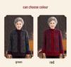 Chinese Style Woolen Tang Suit Coat - Winter Warmth for Elderly Women, Ideal for Mothers, Grandmothers, and Ladies In Their 60s and 70s