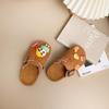 2025 Niedliche Cartoon Shin-chan Kinder Dicksohlige Birkenstock Schuhe, Rutschfeste Retro Geschlossene Hausschuhe für Jungen & Mädchen