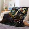 Manta de la banda virtual Gorillaz para Sofá Oficina Cama Avión Viaje Dormir Leer Relajarse Camping Suave y Cálida