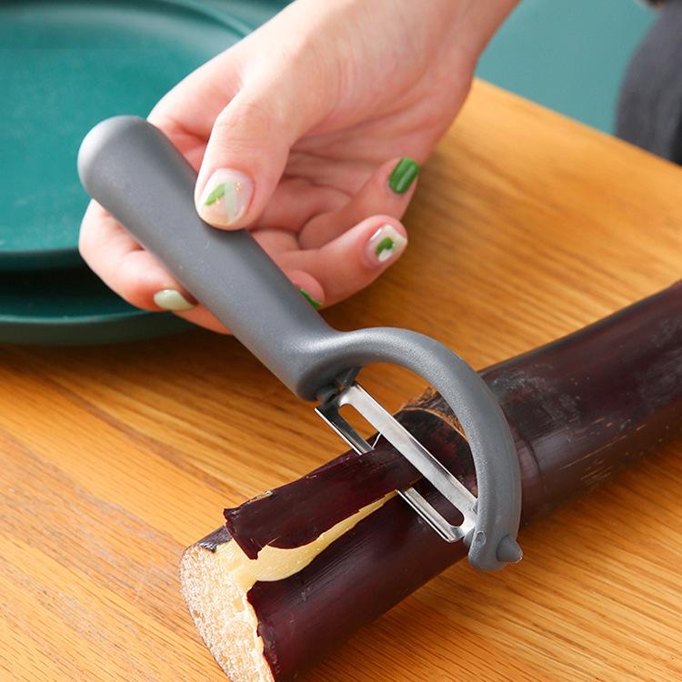 

10 Pcs Home Kitchen Potato Peeler Fruit Knives 10pcs розовый
