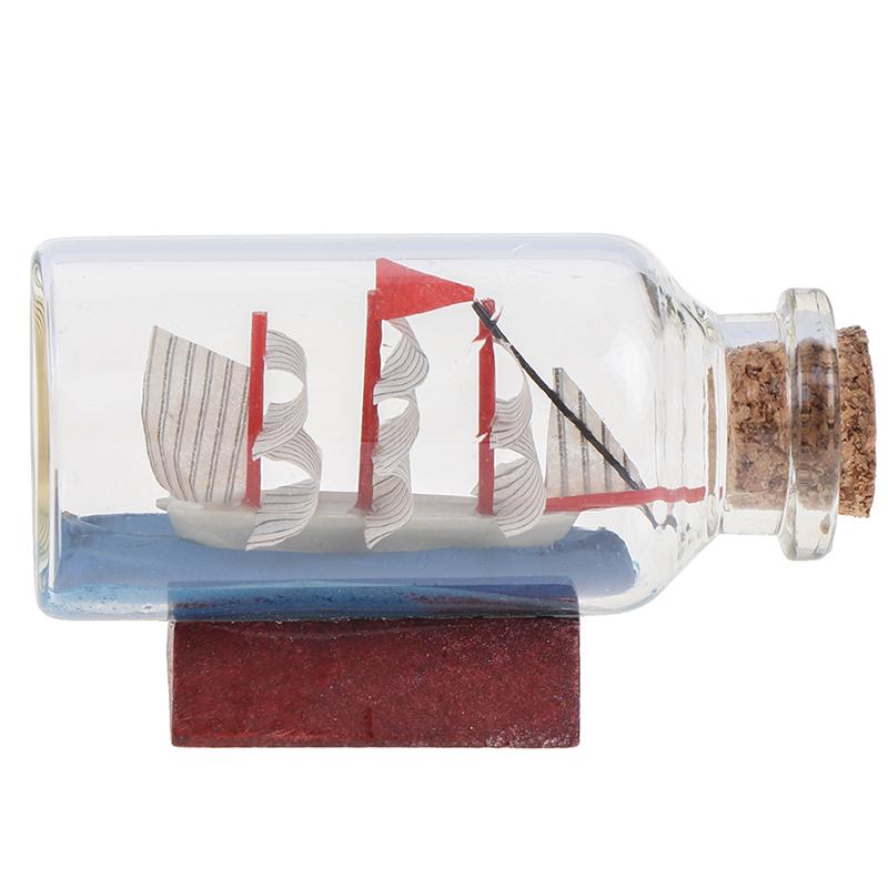 6*2.7Cm Dollhouse Glass Drift Bottle Miniature House Decor Kids Toy