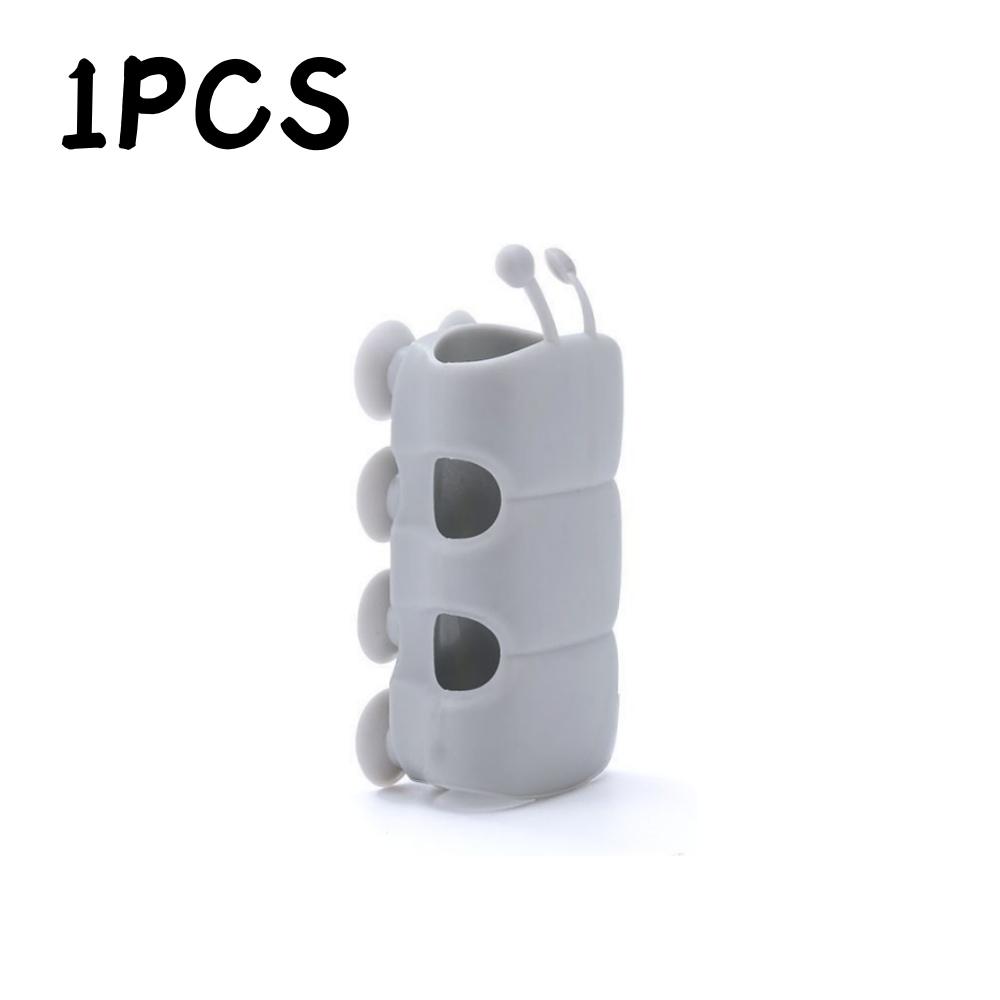Suction Cup Shower Head Holder Punch-free Silicone Removable Shower Fixer Bathroom Shower Caterpillar Suction Cup Brackets