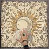 Pânză de Citire Taroti din Catifea Simboluri Oculte Pânze Artistice din Catifea Covorașe de Divinație Accesoriu pentru Practică Spirituală