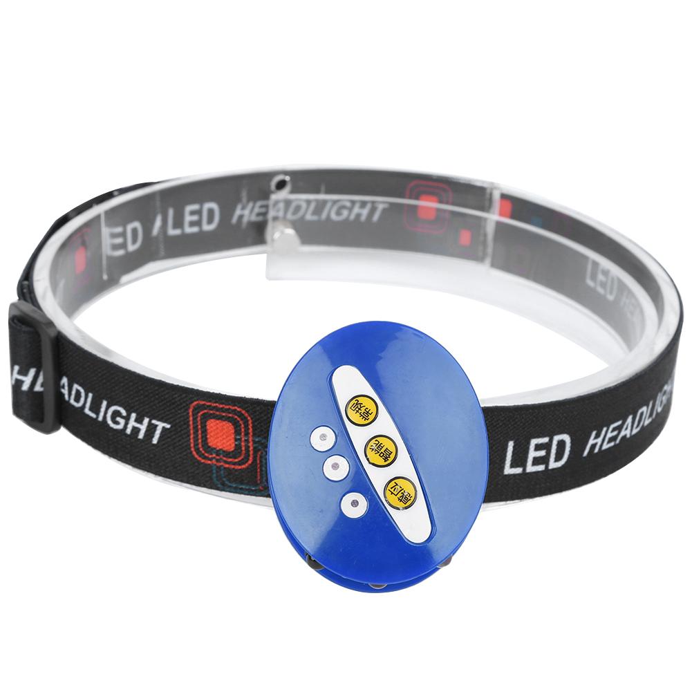 Sensing Hat Light Head Light USB Rechargeable Clip LED Hat Light for FishingBlue