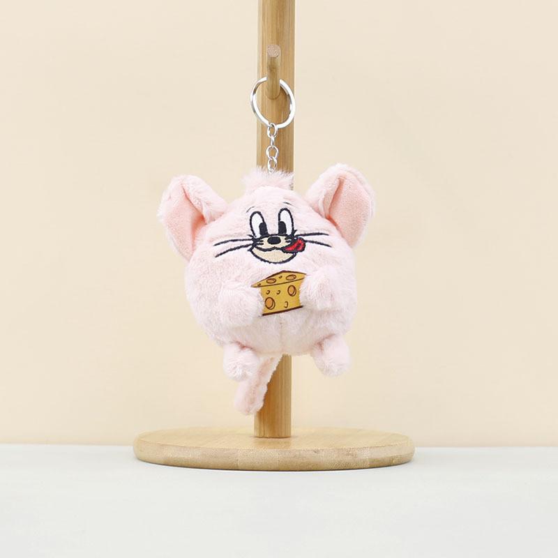 Little Cute Mouse Plush Doll Key Holder Perfect For Kids Room Gift Decoration