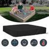 Sandpit Cover Waterproof Dustproof UV Protection Square Pool Cover with Drawstring for Sandpit, Toys and Furnitureu