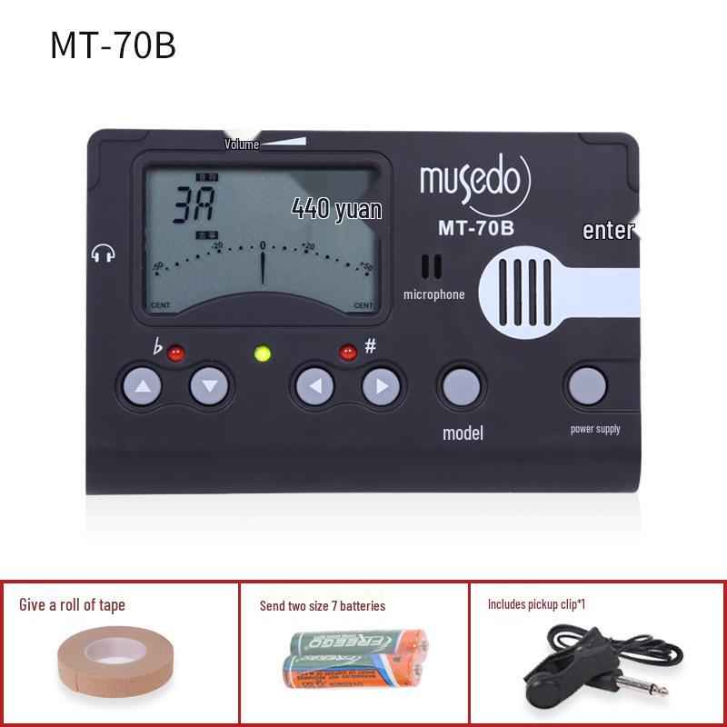 Электронный метроном и автотюнер Little Angel MT70B для гучжэна No Specification