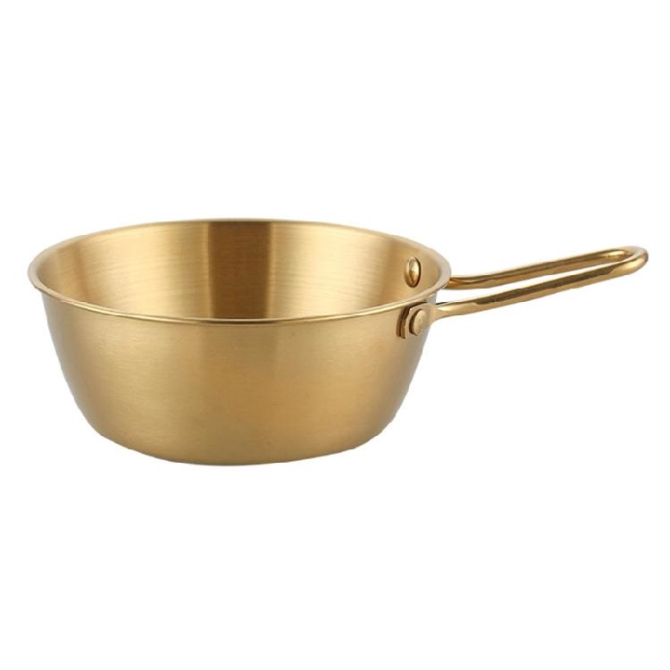 Metal Salad Bowls Restaurant Seasoning Bowl Food Container Noodles Bowl Condiment Container for Camping, Hiking, Picnic