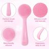 Manual Face Cleaning Scrubber Makeup Residues Removal Face Wash Brush  Facial Skincare