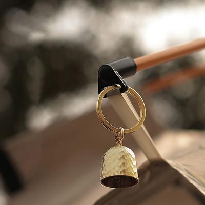 Ultraleggero Portatile Campanellino Casa Stanza Festa Esterno Campeggio Tenda Decorazione Campana Campana di Ottone Auto