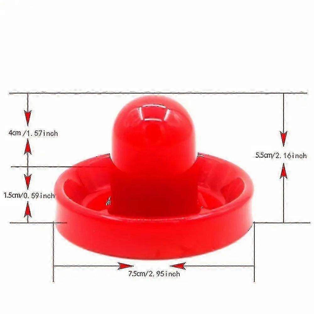 Air Hockey Pushers Air Hockey Pucks Goal Handles Paddles Replacement Accessories - Ri