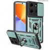 Slide Lens  Armor Funda for Infinix Note 30 5G Case Magnetic Ring Stand Holder Cover for Infinix Note 30 Pro Zero 30 40 5G Case