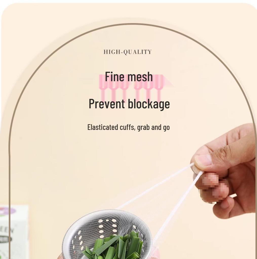 Eggplant Purple Sink Filter Net Bag for Kitchen Drain and Vegetable Washing