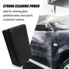 Car Cleaning Wax Polish Pad Wash Mud Car Clay Bar Pad Sponge Block Cleaning Eraser Tools Black Auto Sponge Automotive Care