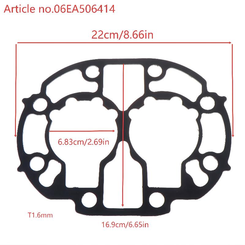 1Pcs 06EA506414 Steel Valve Plate Gasket For Carlyle Refrigeration Compressor Replacement Parts