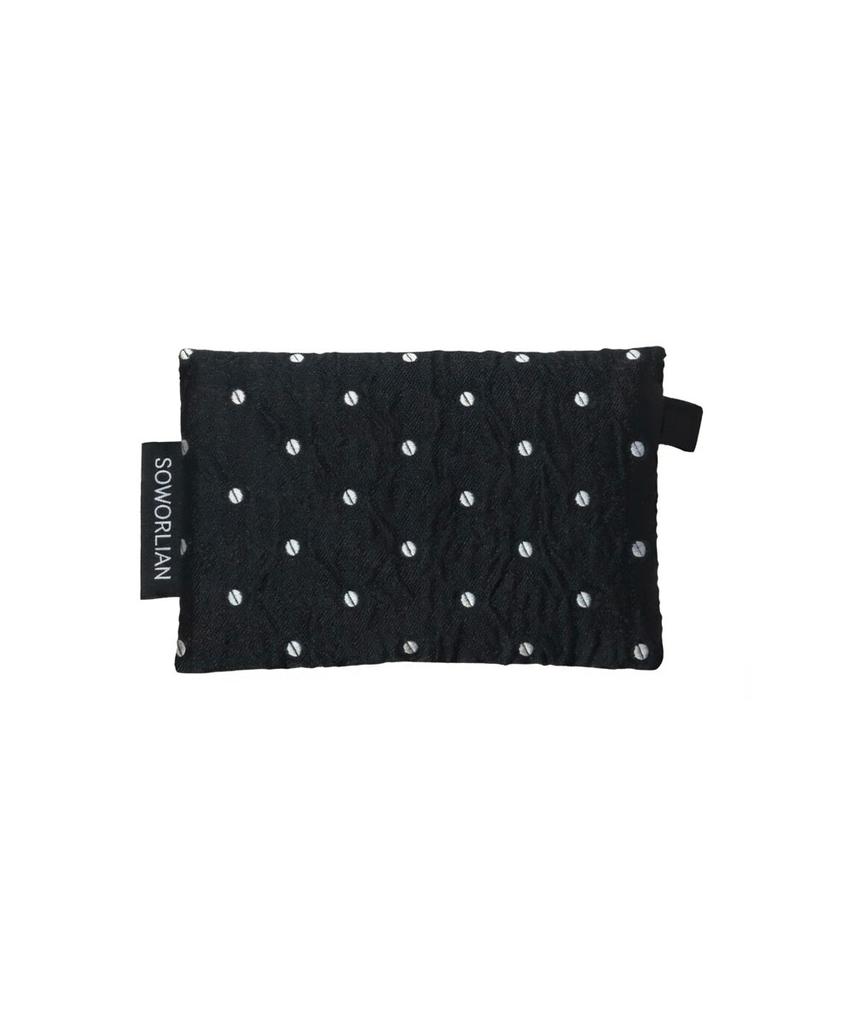 Soworlian Simple Card Wallet_Jqd Dot Black