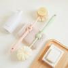 Long Handle Bath Brush Soft Bristles Back Scrubber Scrubbing Tool Skin Cleaning Tools  Shower