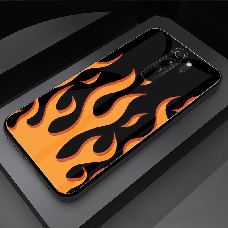 

Чехол для телефона из закаленного пламенем стекла для Redmi Note 5 6 7 8 Pro Note8T Note9S Redmi8 9 Redmi Note 6