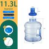 Wide Mouth Detachable Washable Mineral Water Dispenser Bottle - Hand-held Plastic Drinking Storage Barrel