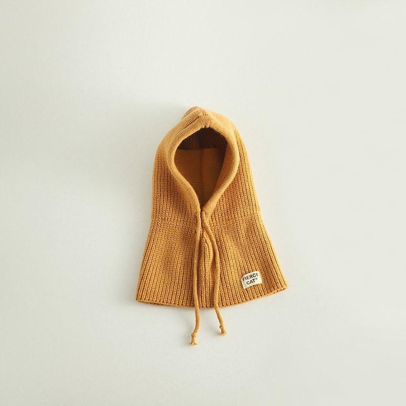 

Зимова дитяча шапка-балаклава В язана дитяча шапочка-біні для дівчаток хлопчиків Шапка Шарф Шапка-вушанка Шарф з капюшоном В язана шапка One Size хакі