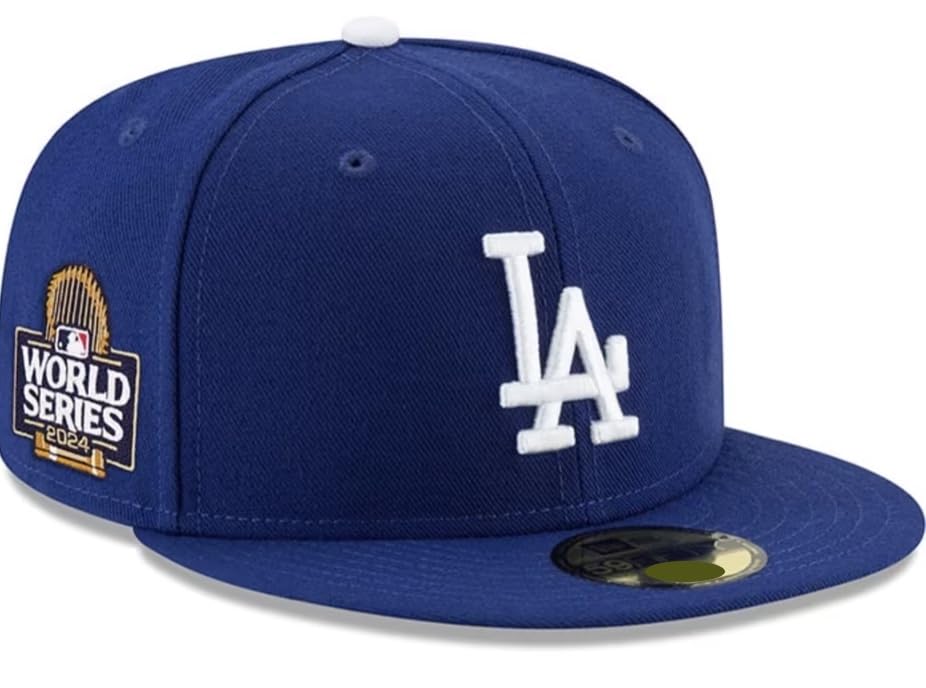 

MLB Los Angeles Dodgers 2024 World Series Official Game Model Cap, 59FIFTY, Size 8 [Parallel Import]