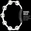 MEINL Percussion Headliner Series Hand Held ABS Tambourine HTWH []