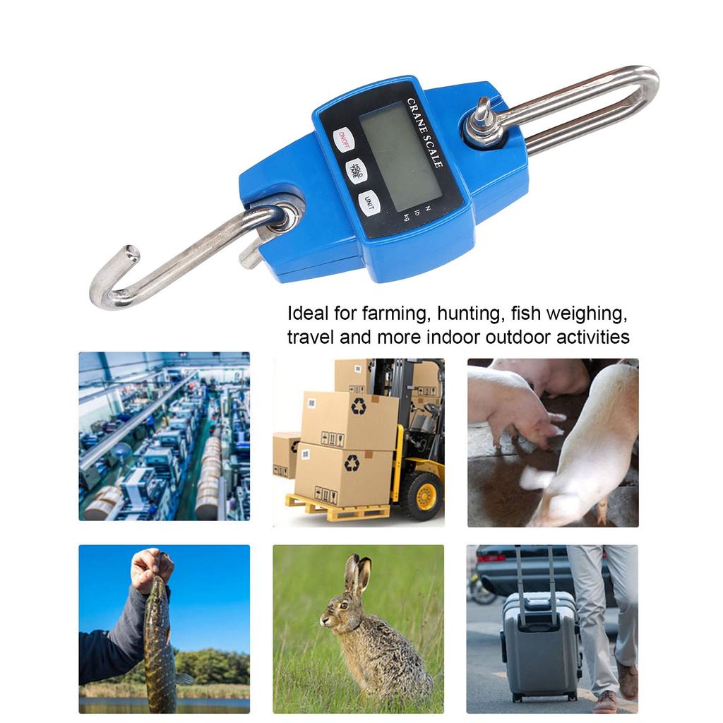 Crane Scale Handheld Portable Digital Accurate Multifunctional Industrial Electronic Hanging Scale