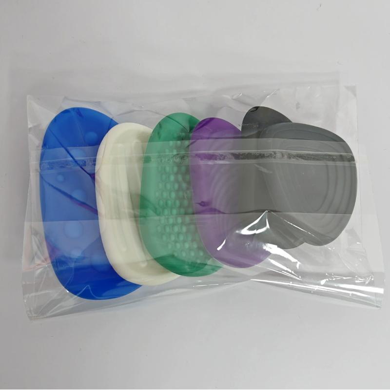 Fidget Toys Adults Sensory Silicone Stone 6 Pack Textured For Autism Kids Calming Down Fidget Stress Relief Toys